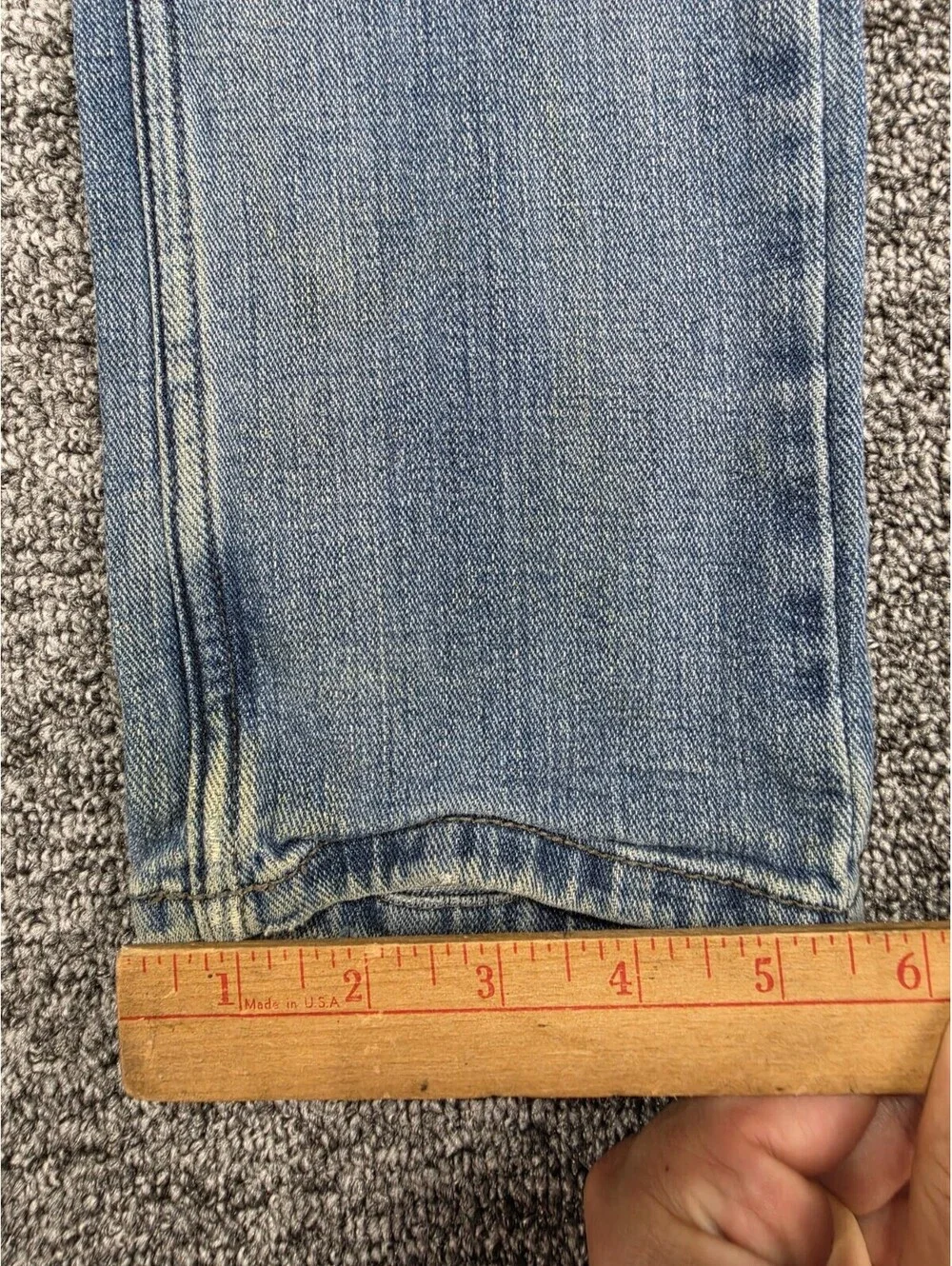 Levi's 511 Slim Fit Light Wash Blue Stretch Denim Jeans 5-Pocket Reg 10